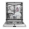 Посудомоечная машина встраиваемая MEFERI MDW6063 POWER, 60 см, напольная, 14 комплектов посуды, 6 программ, 3 корзины, половинная загрузка, отсрочка, таймер, защита от протечек