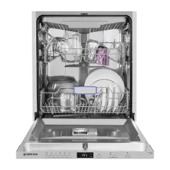 Посудомоечная машина встраиваемая MEFERI MDW6063 POWER, 60 см, напольная, 14 комплектов посуды, 6 программ, 3 корзины, половинная загрузка, отсрочка, таймер, защита от протечек