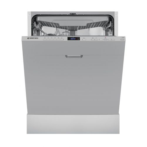 Посудомоечная машина встраиваемая MEFERI MDW6063 POWER, 60 см, напольная, 14 комплектов посуды, 6 программ, 3 корзины, половинная загрузка, отсрочка, таймер, защита от протечек
