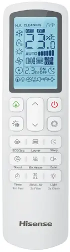 Напольно-потолочная сплит-система Hisense AVT-24UR4RB8/AUW-24U4RJ7 Heavy DC Inverter R32 Wi-Fi