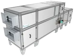 Приточно-вытяжная вентиляционная установка Breezart 4500C Aqua RP F PB