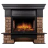 Каминокомплект Firelight Forte Wood 25 с очагом Electrolux EFP/P-2520LS камень темный/шпон венге