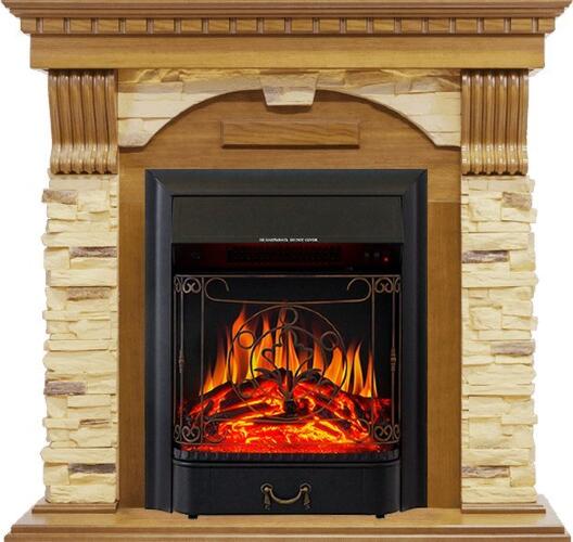 Каминокомплект Royal Flame Dublin с очагом Majestic FX Black