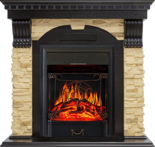 Каминокомплект Royal Flame Dublin с очагом Majestic FX Black