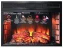Каминокомплект Interflame Рим с очагом Panoramic 25 LED FX белый