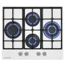 Варочная панель газовая MEFERI MGH604WH GLASS ULTRA