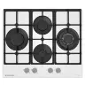 Варочная панель газовая MEFERI MGH604WH GLASS ULTRA