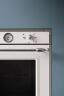 Электрический встраиваемый духовой шкаф Bertazzoni, 9 функций, аналоговый термометр, 60 см, слоновая кость/хром