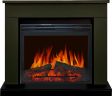 Каминокомплект Royal Flame Bergen SFT с очагом Jupiter FX New темная олива (разборный)