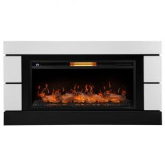 Каминокомплект Royal Thermo Aurora RTFP/P-AR40LS портал Moderno 42/40/36 белый р/в