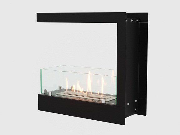 Встроенный биокамин Lux Fire Торцевой 490 S ВБКТ-490S