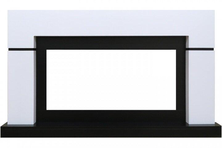 Портал Royal Flame Lindos под очаг Crystal 40 RF белый с черным