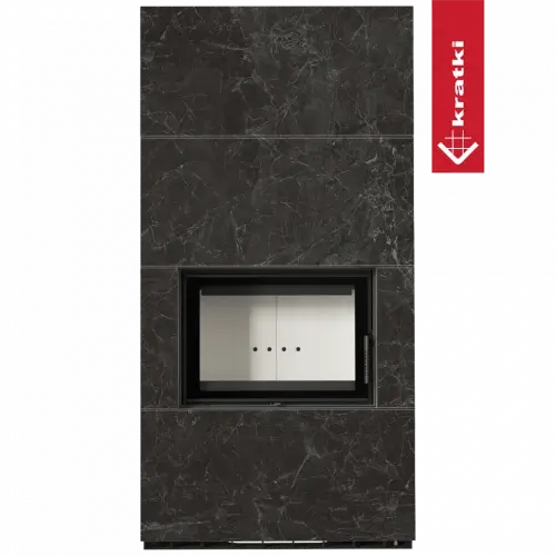 Каминокомплект Kratki PRO FLOKI NATURALI NERO GRECO