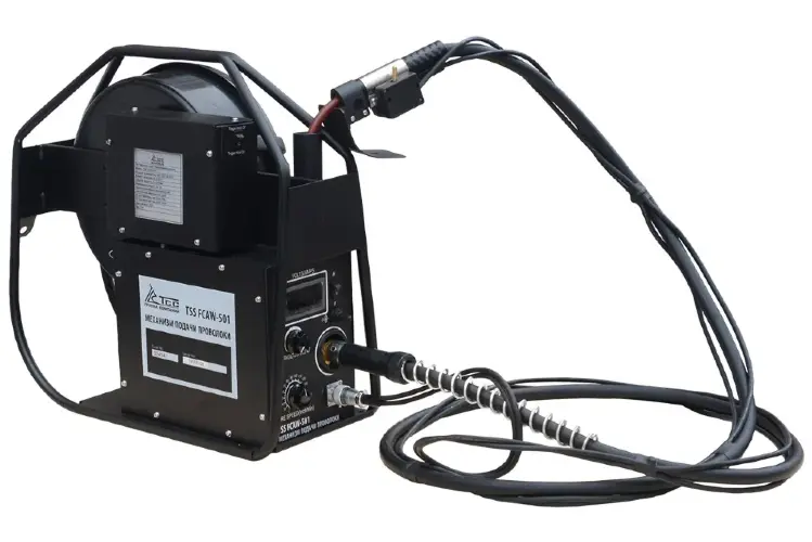 Механизм подачи проволоки TSS  FCAW-501 с горелкой в комплекте / Wire feed mechanism FCAW-501
