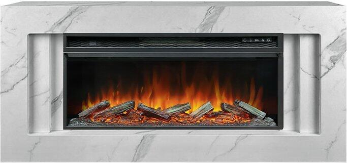 Каминокомплект Royal Flame Line SFT с очагом Vision 42 LOG LED white marble (разборный)