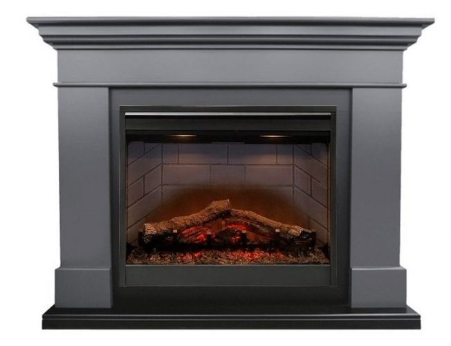 Каминокомплект Dimplex California Graphite Grey с очагом Symphony 2608