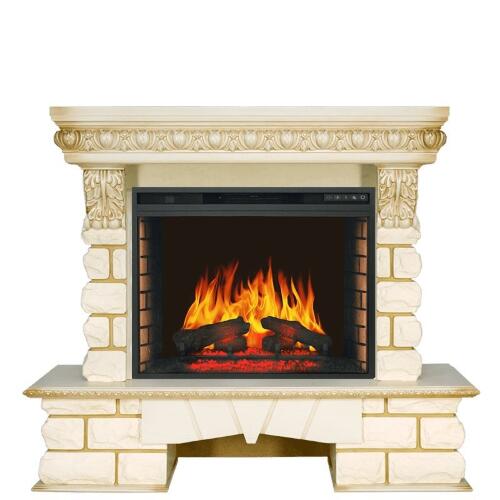 Каминокомплект Royal Flame Pierre Luxe Lord c очагом Vision 28 EF LED FX