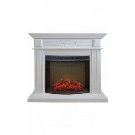 Каминокомплект RealFlame Leda 25,5 WT с очагом Evrika 25,5 LED