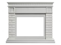 Портал Firelight Bricks 25 камень белый/белая эмаль