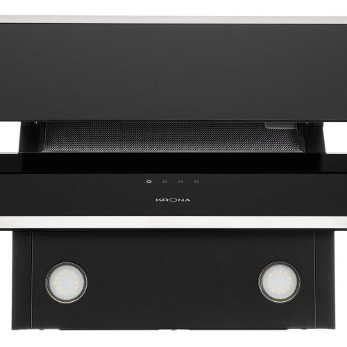 Вытяжка KRONA IRIDA 600 black sensor