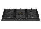 Встраиваемая газовая варочная панель Bertazzoni, конфорка dual wok в центре, 90 см, черный матовый