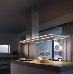 Островная вытяжка FALMEC LUMEN ISOLA NRS 175 SX 1750 мм "Тихая вытяжка