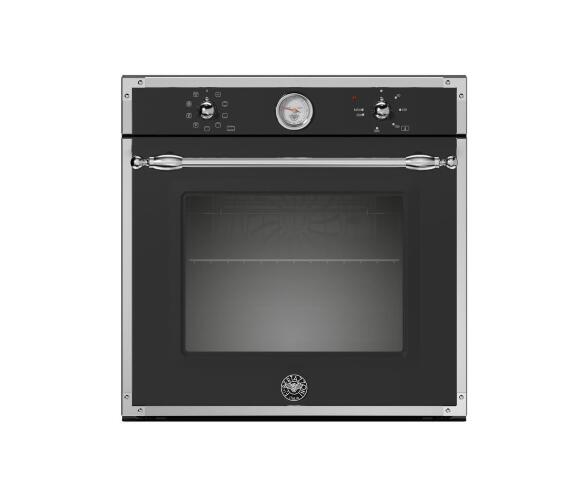 Электрический встраиваемый духовой шкаф Bertazzoni, 9 функций, аналоговый термометр, 60 см, черный матовый