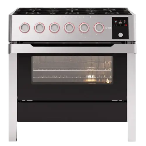 Кухонный блок ILVE Panaromagic PM096DS3/SS нержавеющая сталь (фурн. сатинированная сталь)