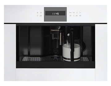 Кофемашина Kuppersbusch CKV 6550.0 W белое стекло