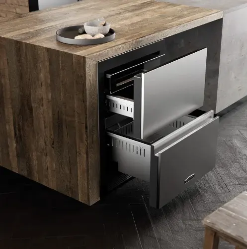 Встраиваемый конвертируемый холодильник Signature Kitchen Suite SKSUD2402P