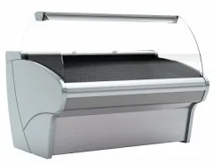 Витрина среднетемпературная Carboma G110 SM 1,25-1, с боковинами, ВХС-1,25ш G110, 9006