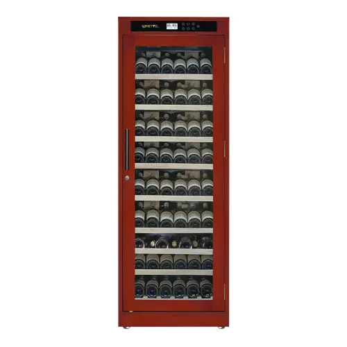 Винный шкаф Meyvel MV102-WM1-M (Красное Дерево)