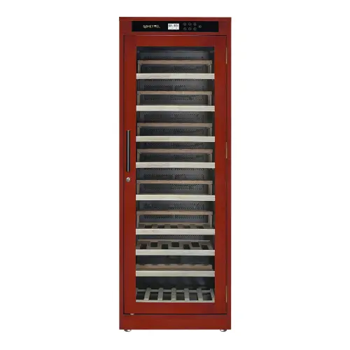 Винный шкаф Meyvel MV102-WM1-M (Красное Дерево)