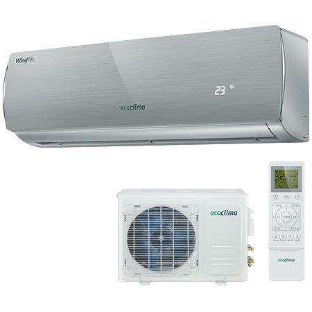 Сплит-система Ecoclima EC/I-09QC/ECW/I-09QCG Wind Line Inverter (Silver)