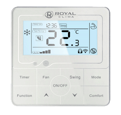 Канальная сплит-система Royal Clima CO-D 96HNHI/CO-E 96HNHI Competenza HP Inverter