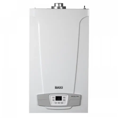 Котел газовый BAXI ECO LIFE 24F настен, 24 кВт, двухконтурный, с закрыт. кам. сгор.