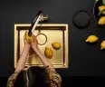 FALMEC МОЙКА COMO 50 CM PVD GOLD