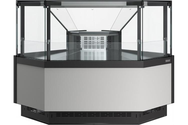 Витрина холодильная GC110 VM-5-1 (с боковинами, динамика, внешний угол) (версия 2.0) 9006-0430