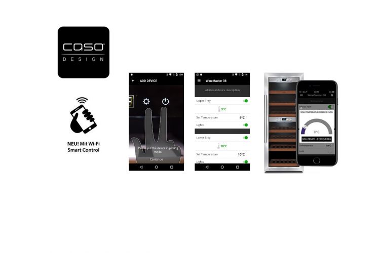 Винный холодильник CASO WineChef Pro 126-2D