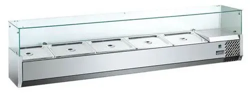 HURAKAN Витрина холодильная модель HKN-VRX1500/380