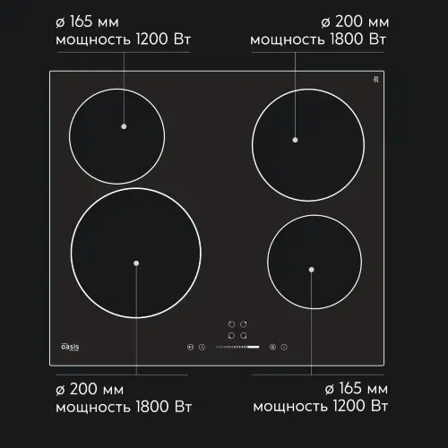 Варочная панель электрическая P-SBT