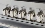 Варочный центр с индукционной варочной панелью и двумя электрическими духовыми шкафами 90 см