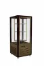 Шкаф среднетемпературный Carboma D4 VM 120-2, R120Cвр Люкс коричнево-золотой
