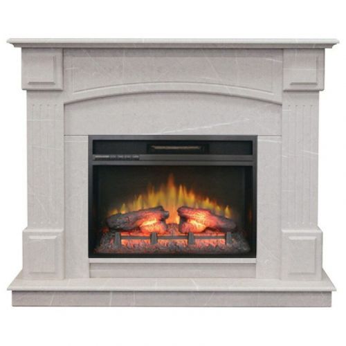 Каминокомплект RealFlame Carolina 25.5/24 WT F714 с очагом Eridan 24