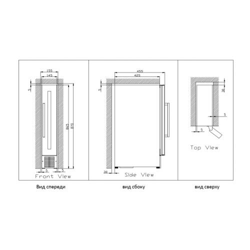 Винный шкаф Cold Vine C7-KBT1
