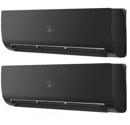 Мульти сплит-система на 2 комнаты 25+25 м2 Haier 2х AS25S2SF2FA-B/2U40S2SM1FA Flexis Super Match
