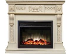 Каминокомплект RealFlame Corsica Lux 25,5 с очагом MoonBlaze S LUX Black