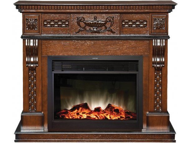 Каминокомплект RealFlame Corsica Lux 25,5 с очагом MoonBlaze S LUX Black