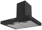 Вытяжка кухонная MEFERI SLIMBOX60BK COMFORT, 60 см, купольная, черная, производительность 950 м3/ч, 3 скорости, низкий уровень шума, режимы отвод и рециркуляция, гарантия 3 года