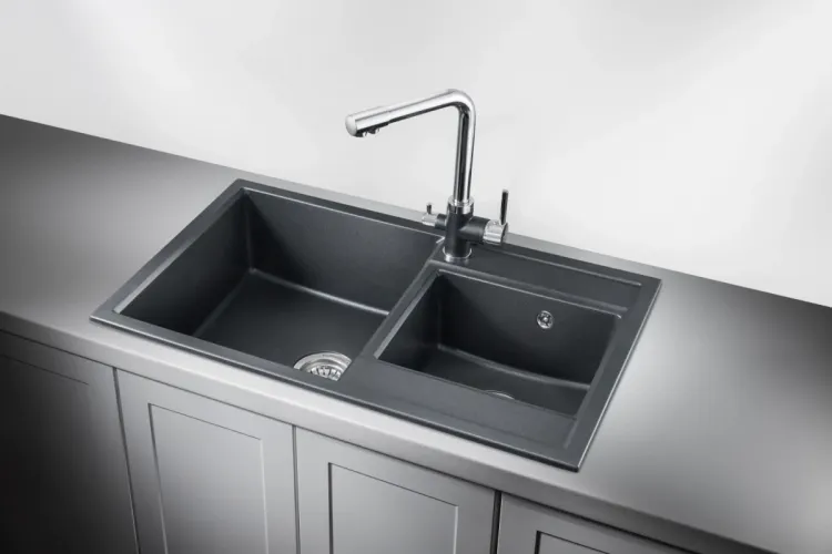 Кухонная мойка MODENA 80 NL 1,5B ANTHRACITE